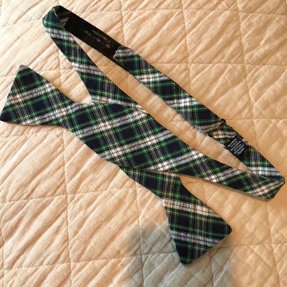 👔Adjustable Plaid Bow Tie - Picture 1 of 6